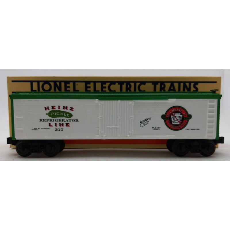 Lionel 6-16807 O Gauge H.J. Heinz Billboard Refrigerator Car #317 LN/Box