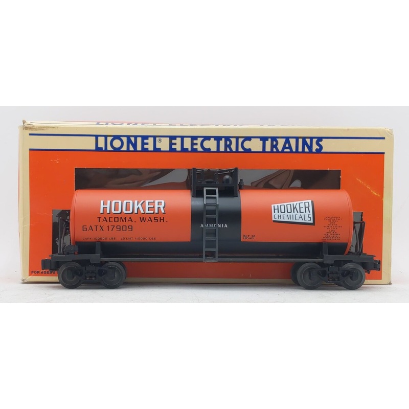Lionel 6-17909 O Gauge Hooker Chemicals Unibody Tank Car LN/Box