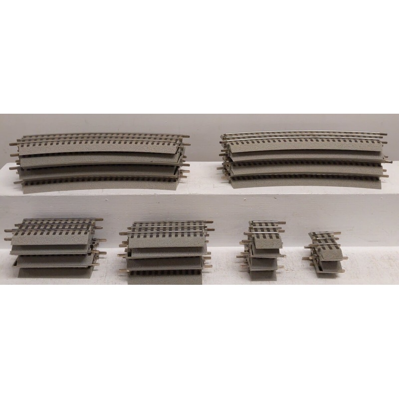 Lionel O Gauge Assorted Fastrack Track #6-12056/6-12024/6-12026/6-12073 [34] LN