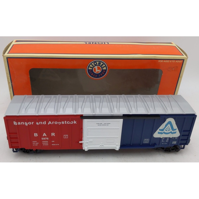 Lionel 6-17287 O Gauge Bangor & Aroostook Modern Boxcar #5976 LN/Box