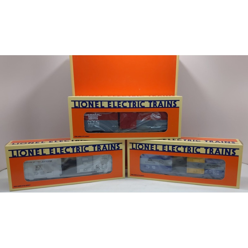 Lionel 6-19266 O Gauge 6464 Series III Boxcars (Set of 3) LN/Box