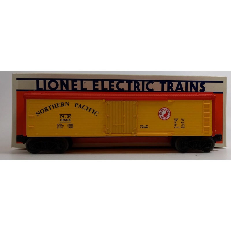 Lionel 6-19504 O Gauge Northern Pacific Woodside Reefer Car #19504 LN/Box