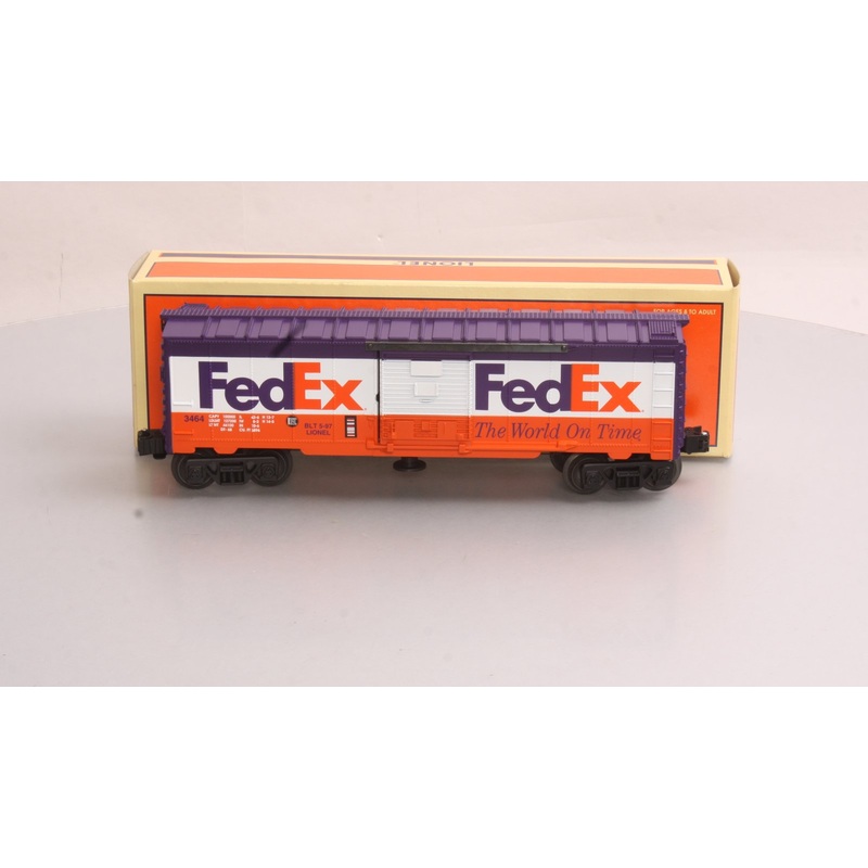 Lionel 6-19835 O Gauge FedEx Operating Boxcar LN/Box