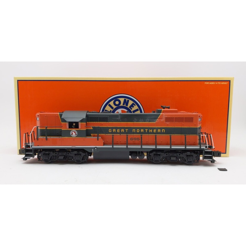 Lionel 6-34665 O Great Northern Legacy GP9 Diesel Locomotive #695 VG/Box