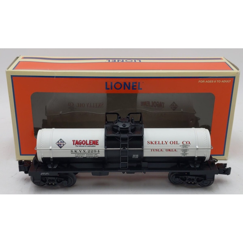 Lionel 6-36105 O Gauge Skelly Oil Tank Car #2294 LN/Box