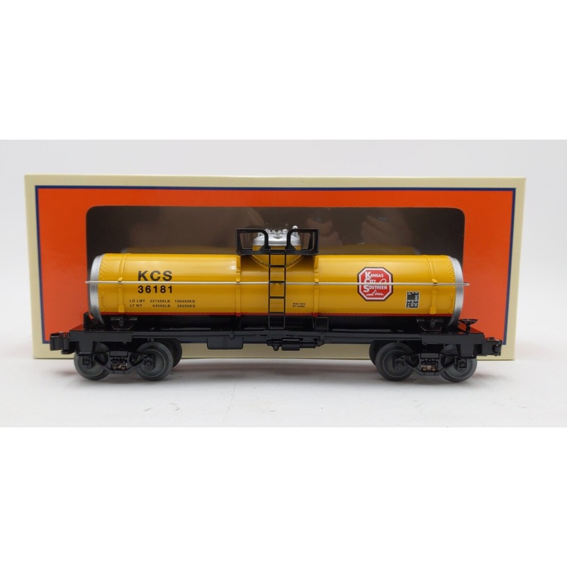 Lionel 6-36181 Kansas City Southern Lines Single Dome Tank Car EX/Box