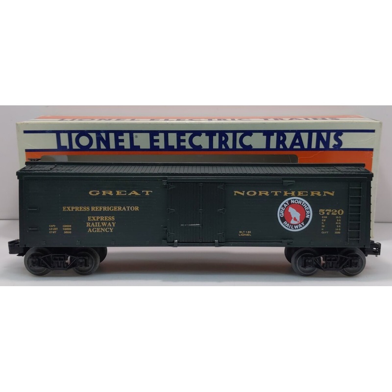 Lionel 6-5720 O Gauge Great Northern Woodside Reefer LN/Box
