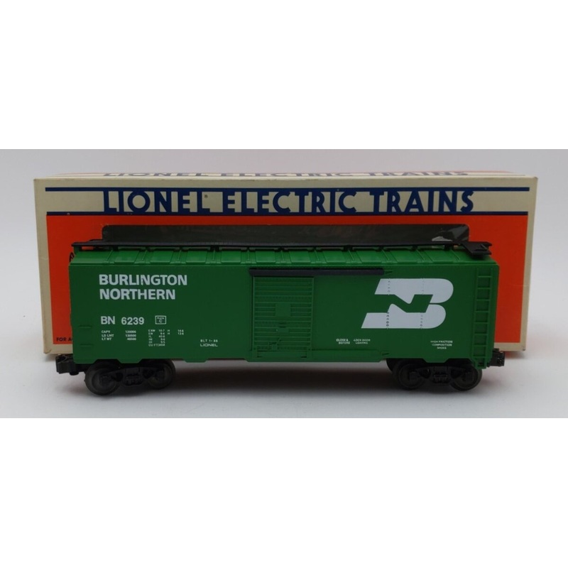 Lionel 6-6239 O Gauge Burlington Northern Standard Boxcar #6239 NIB