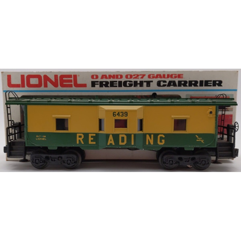 Lionel 6-6439 O Gauge Reading Bay Window Caboose EX/Box