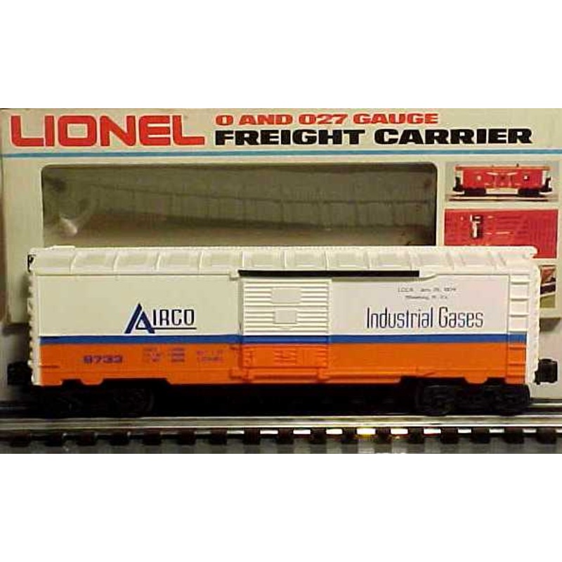 Lionel 6-9733 O Gauge Airco LCCA Boxcar without Tank LN/Box