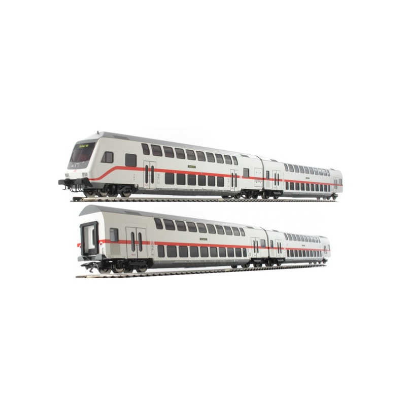 Marklin 43476 HO (DB AG) German Railroad IC Bi-Level 4-Car Set NIB