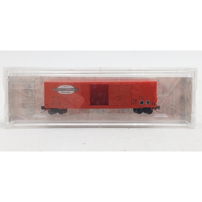 Micro-Trains 51000300 Z Delta Valley & Southern 50′ Rib Side Boxcar #1041 LN/Box
