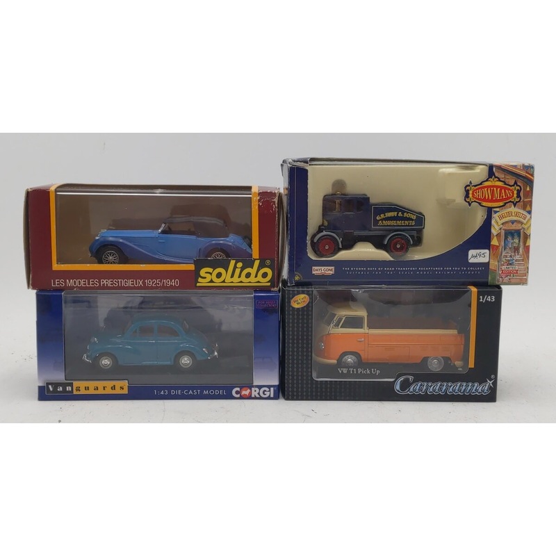 Corgi & Other 1:43 Assorted Cars [4] LN/Box