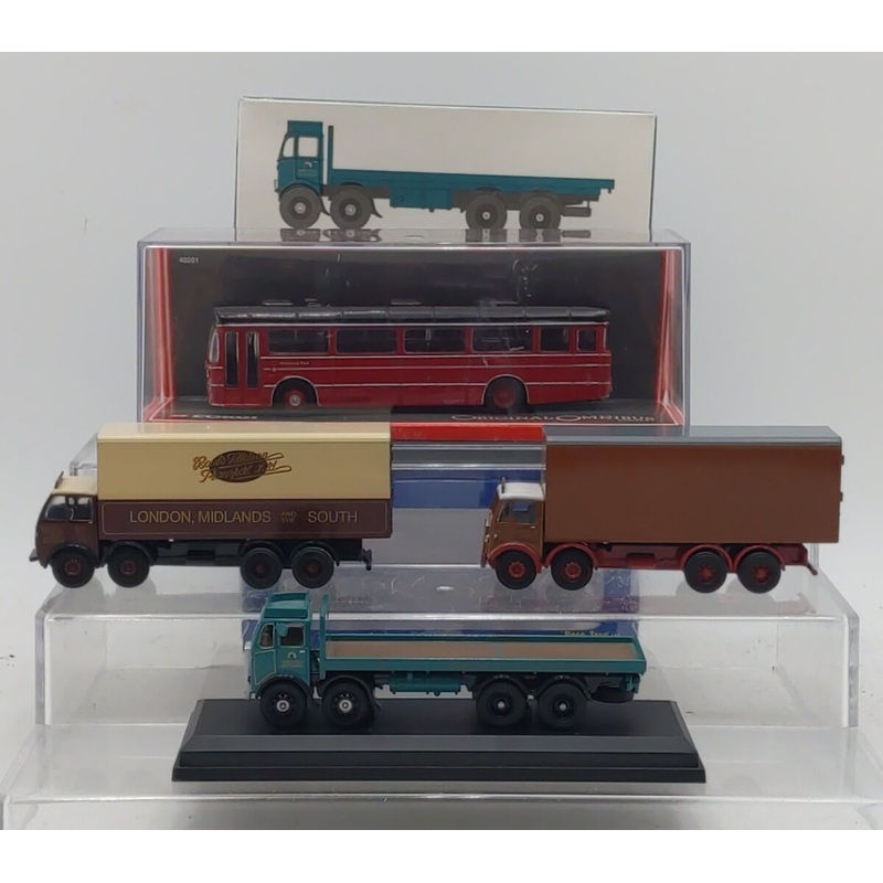 Corgi & Other Assorted 1:76 Cars [4] EX/Box