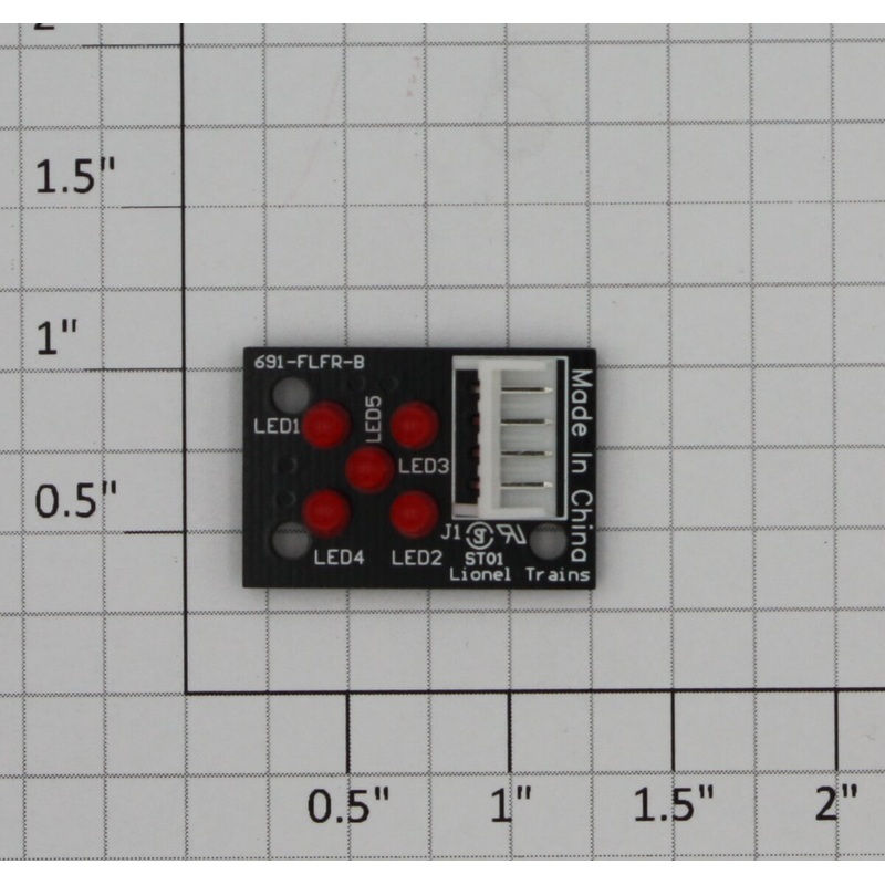 Lionel 691FLFRB01 Firebox Flicker PCB Circuit Board