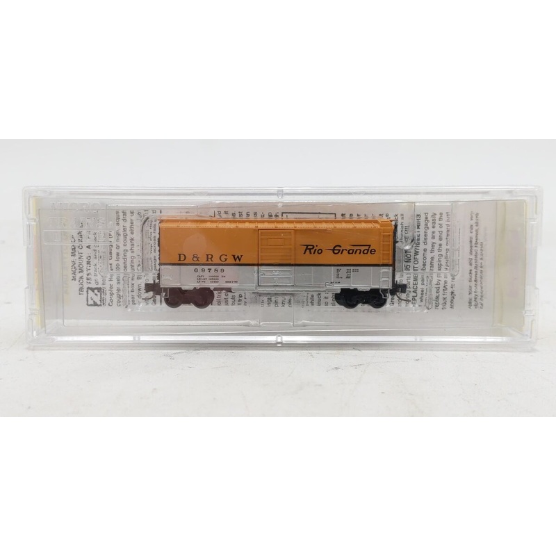 Micro-Trains 50000902 Z Denver and Rio Grande Western 40′ Boxcar #69789 LN/Box