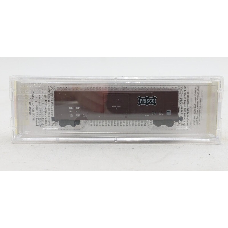 Micro-Trains 51000061 Z Frisco 50′ Rib Side Boxcar #42473 LN/Box