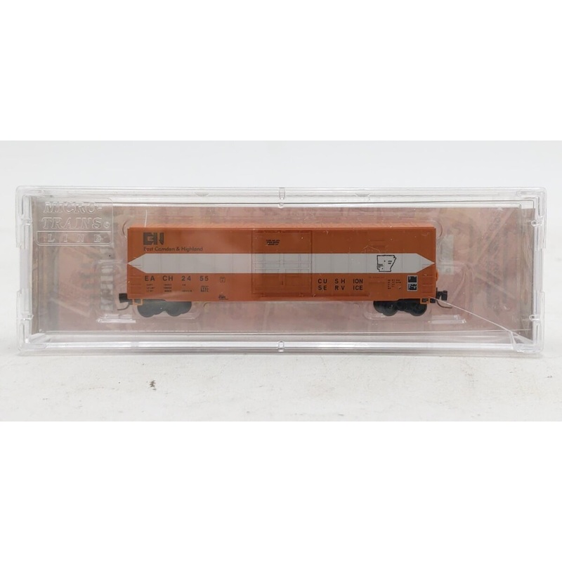 Micro-Trains 51100230 Z EACH 50′ Rib-Side Plug-Door Box Car #2455 LN/Box