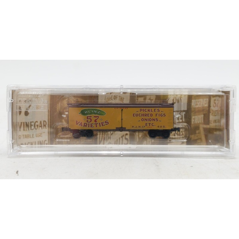 Micro-Trains 51800670 Z Scale Heinz 40′ Wood Reefer #485 LN/Box