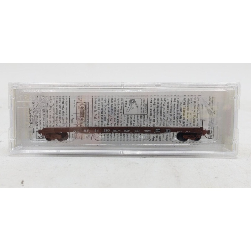 Micro-Trains 52400160 Z Atchison, Topeka & Santa Fe 60 Flat Car #94283 LN/Box