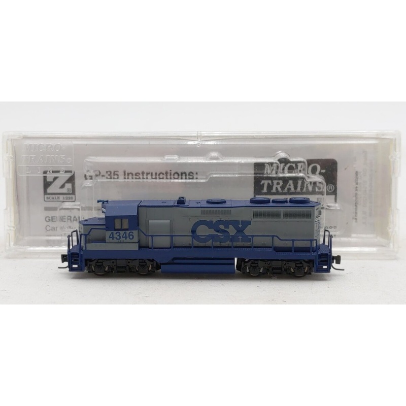 Micro-Trains 98101230 Z CSX Transportation GP-35 Powered Diesel Locomotive #4346 LN/Box