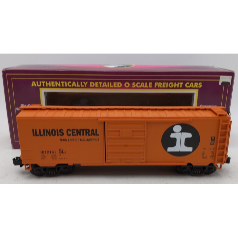 MTH 20-93007 O Gauge Illinois Central Boxcar #12191 NIB