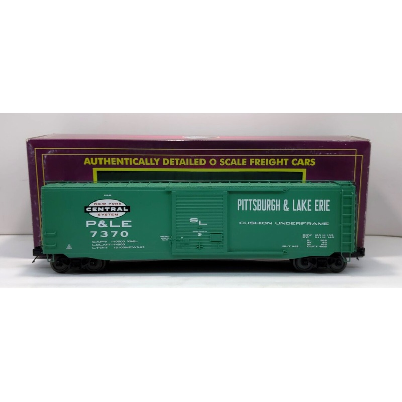 MTH 20-93583 O Pittsburgh & Lake Erie 50 PS-1 Boxcar w/Youngstown Door #7370 NIB