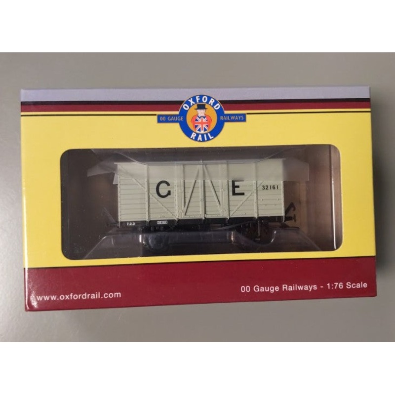 Oxford Rail OR76GEGV001 OO Gauge Great Eastern Railway 10 Ton Covered Van #23109 LN/Box