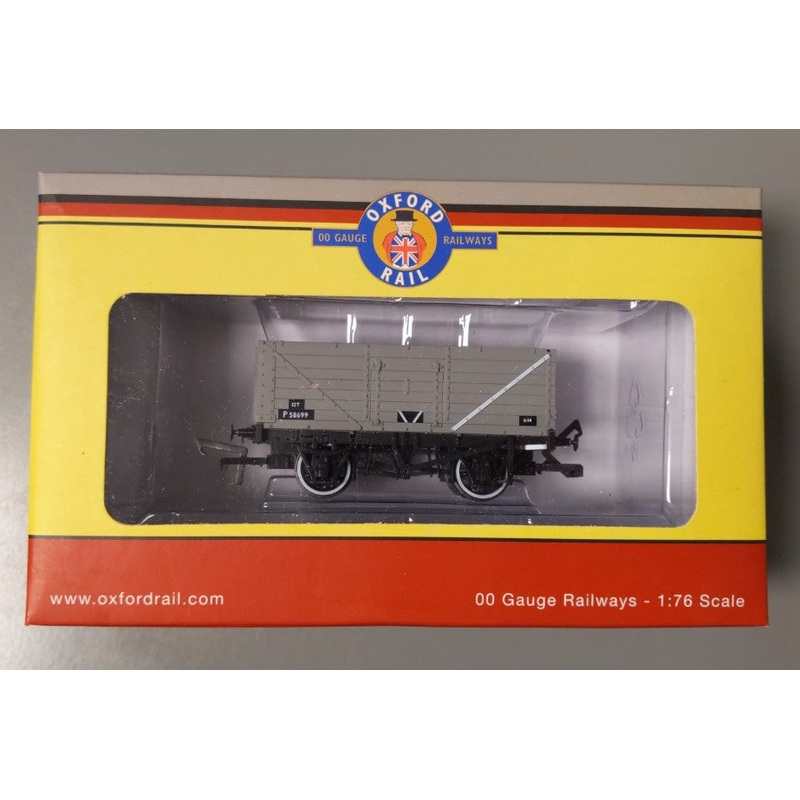 Oxford Rail OR76MW7013B OO Gauge British Rail 7 Plank Wagon #58699 LN/Box