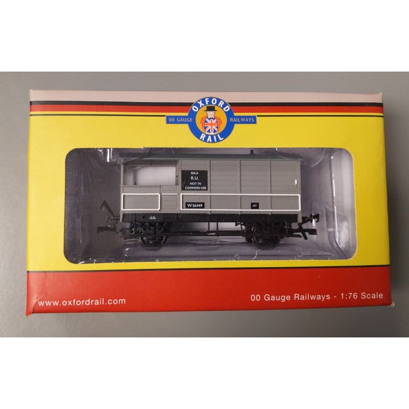 Oxford Rail OR76TOB004 OO Gauge British Rail Bala Toad 4 Wheel Wagon #56449 LN/Box