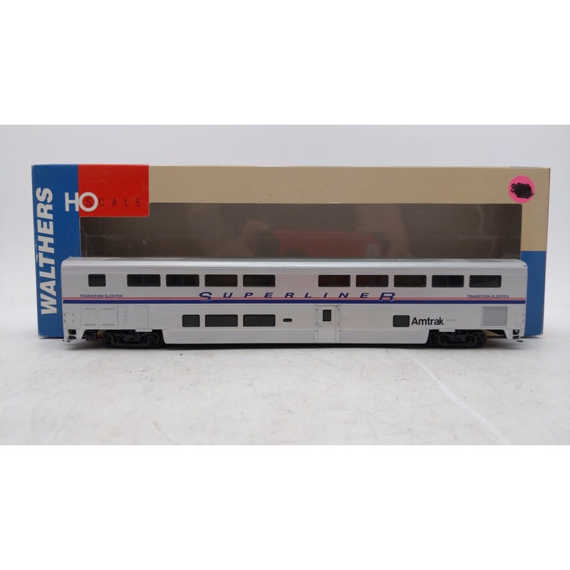 Walthers 932-6141 HO Scale Amtrak 85′ Superliner Phase IV Transition Sleeper Car EX/Box