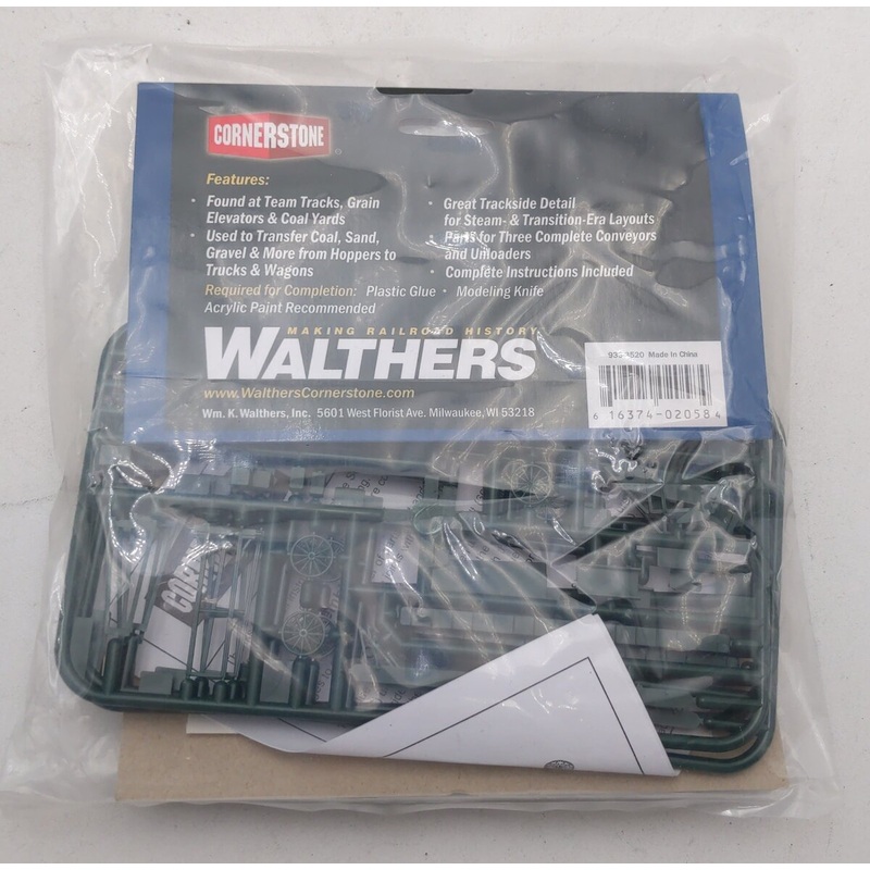 Walthers 933-3520 HO Old-Time Coal Conveyors Kit MT/Box