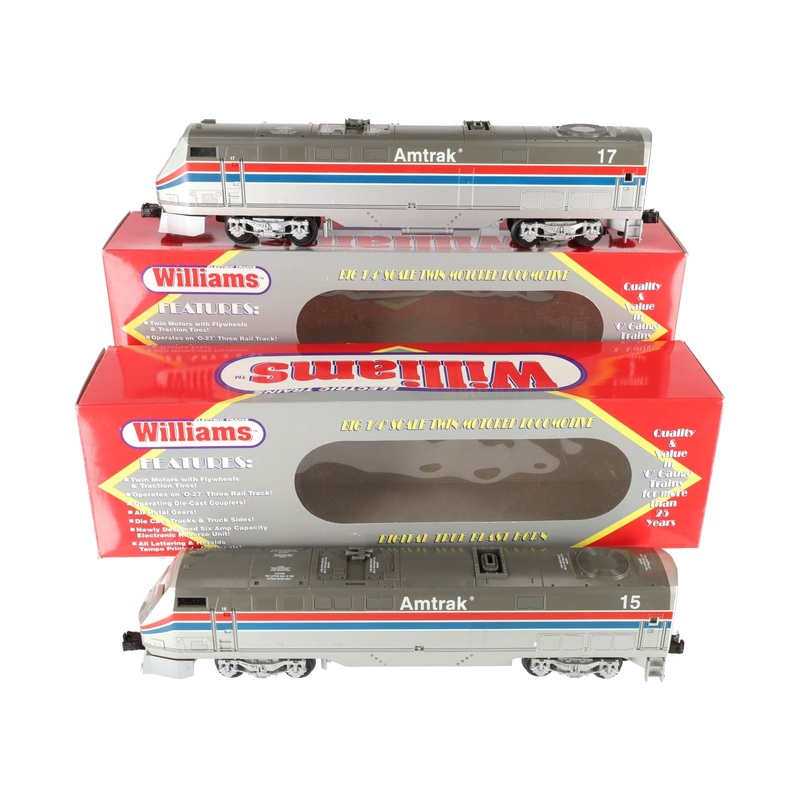 Williams GEN-100 Amtrak Genesis Powered A /Dummy A Set EX/Box