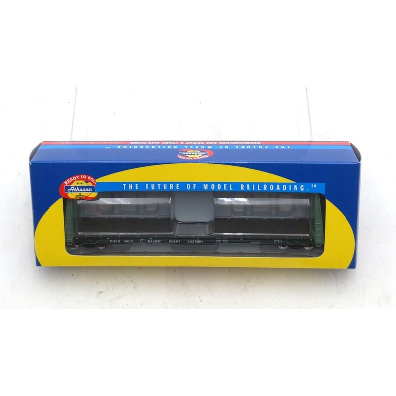 Athearn 88108 HO Scale Pacific Great Eastern 60′ Bulkhead Flatcar #16010 NIB