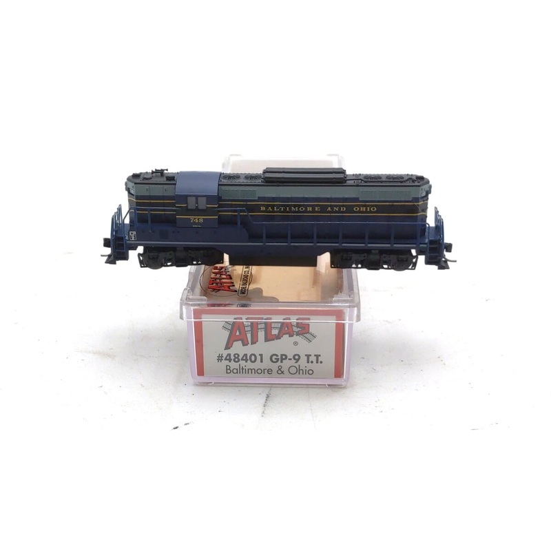 Atlas 48401 N Scale Baltimore & Ohio GP-9 Diesel Locomotive #751 LN/Box