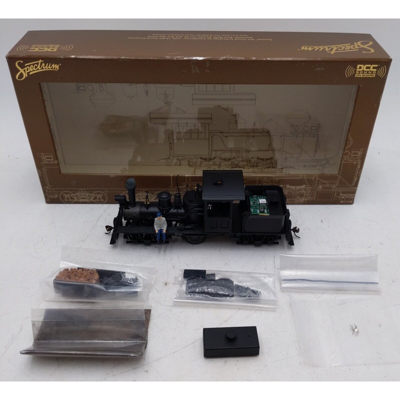 Bachmann 28503 On30 Emporium Forestry T-Boiler Two-Truck Shay w/Sound & DCC #1 EX/Box