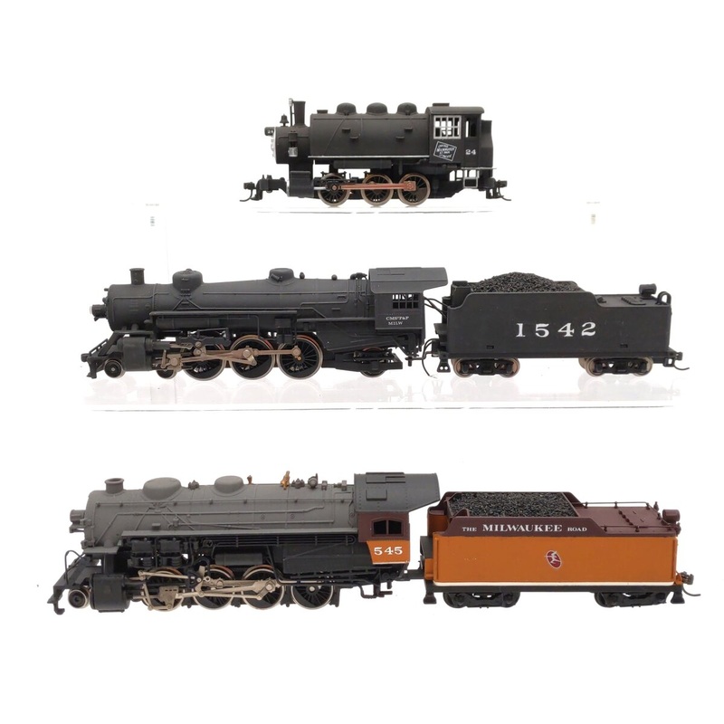 Bachmann & Other HO Scale Assorted Steam Locomotives & Tenders  [3] EX