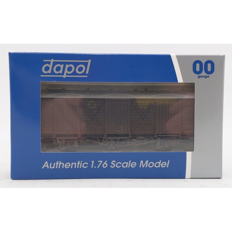 Dapol 4F-014-022 OO GWR Fruit D Weathered Van #2872 LN/Box