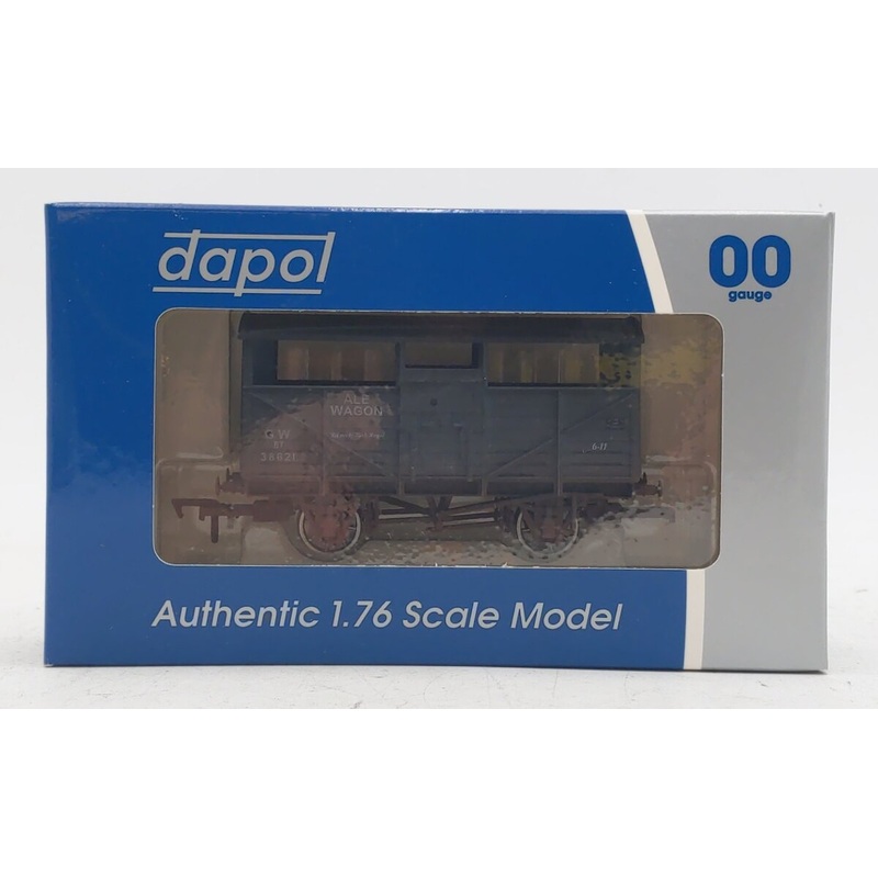 Dapol 4F-020-008 OO Gauge Weathered GWR Ale Wagon #38621 EX/Box