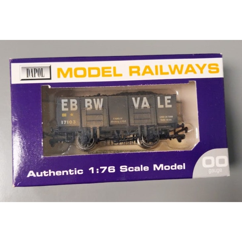 Dapol B000EBBW OO Gauge EBBW Vale 20 Ton Wagon #17103 EX/Box