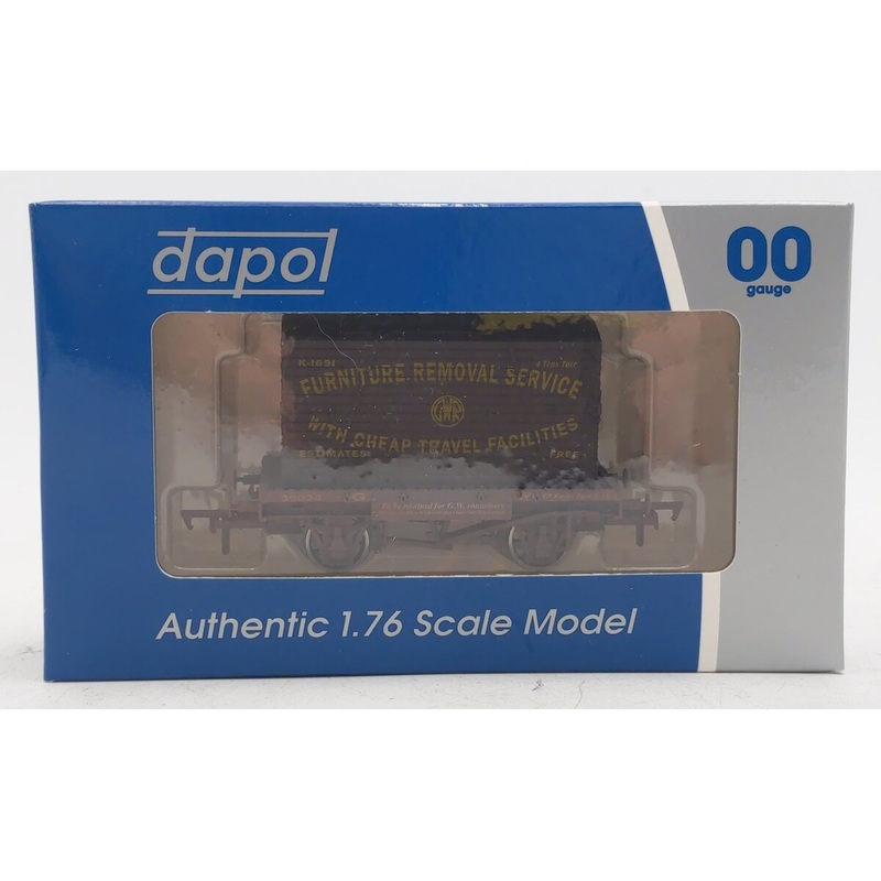 Dapol 4F-037-004 OO Gauge GWR Conflat & Container #39024 LN/Box