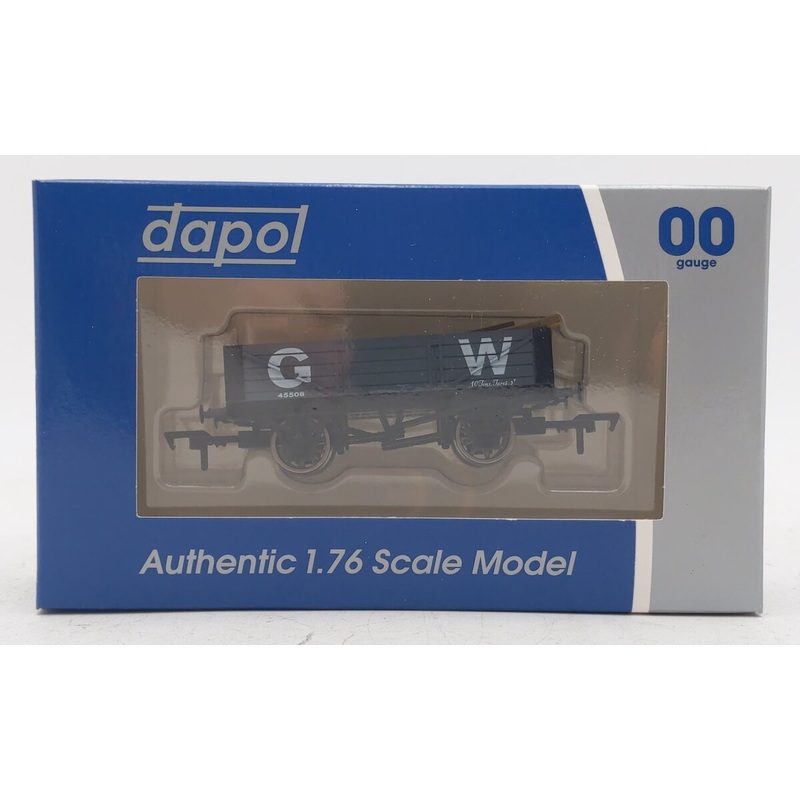 Dapol 4F-040-005 OO GWR 4 Plank Wagon #45506 LN/Box