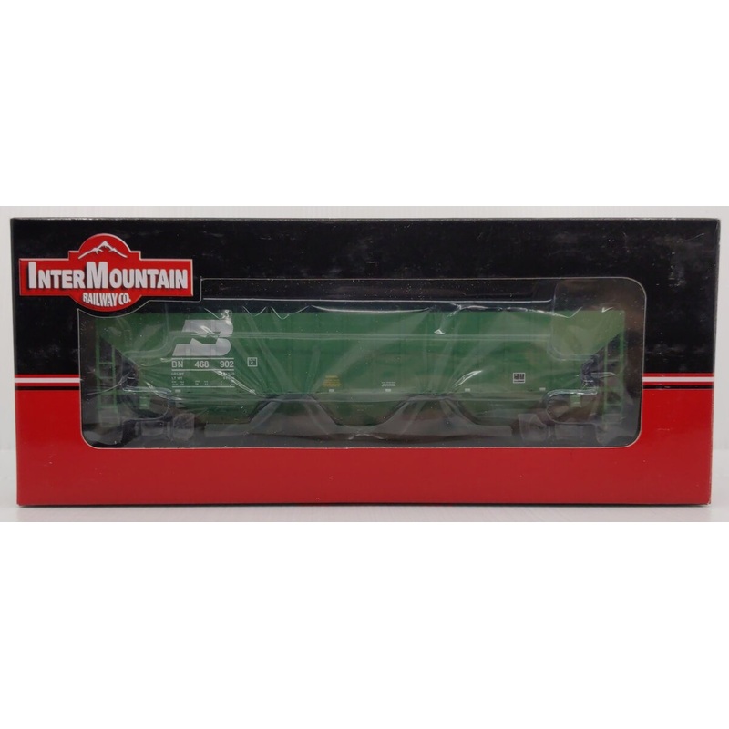 InterMountain 45334-42 HO Burlington Northern 3-Bay Rib Sided Hopper #468902 LN/Box