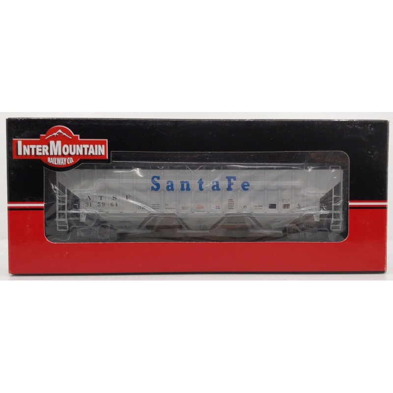 InterMountain 45387-05 HO Santa Fe 4750 Cu.Ft 3-Bay Rib Sided Hopper #315964 LN/Box