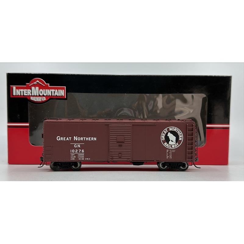 InterMountain 46052-10 HO Scale Great Northern Plywood Boxcar #10276 LN/Box