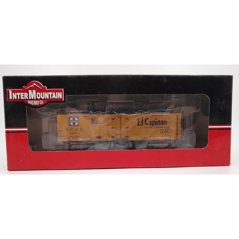 InterMountain 46102-19 HO Santa Fe El Capitan Reefer #35710 LN/Box