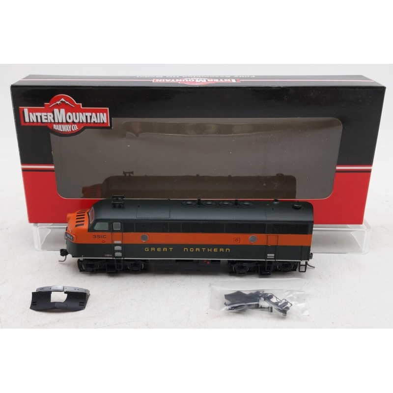 InterMountain 49106s-02 HO Great Northern F3A Locomotive W/Sound #351-C EX/Box