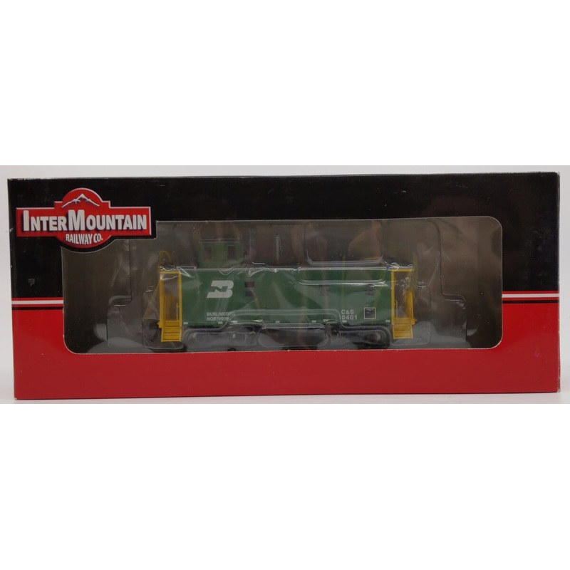 InterMountain CCS1110-01 HO Scale Burlington Northern Early Steel Caboose #10401 LN/Box