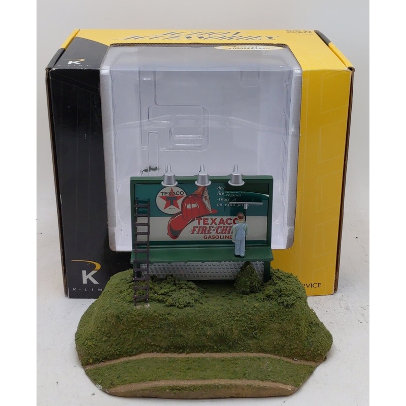 K-Line O Scale K-424081 Texaco Operating Billboard EX/Box