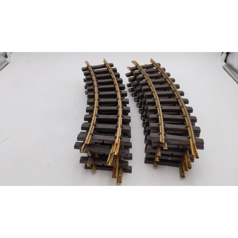 LGB 1100 G Scale Curved Track Sections (10) EX